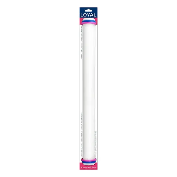 500mm Loyal Rolling Pin With Pin Guides - Home & Garden