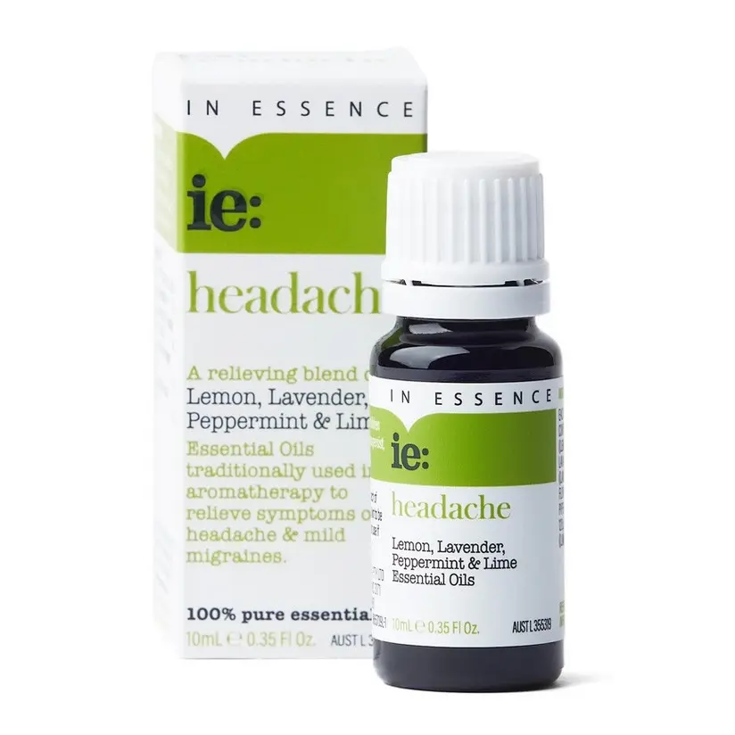 In Essence ie: Headache Essential Oil Blend 10mL - Beauty