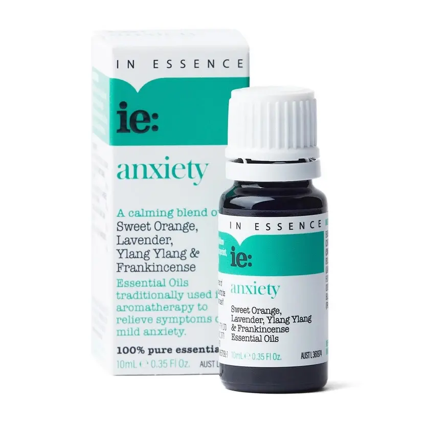 In Essence ie: Anxiety Essential Oil Blend 10mL - Beauty