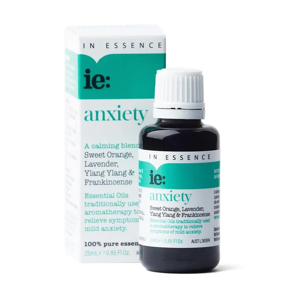 In Essence ie: Anxiety Essential Oil Blend 25mL - Beauty