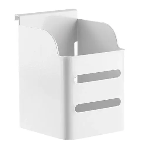 Brateck Pencil/Pen Holder Cup Storage Office Desk Organiser 10cm Container White - Electronics