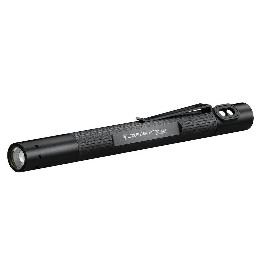 Led Lenser P4R Rechargeable Focusable Torch Flashlight | 300 Lumen - Sports & Outdoor