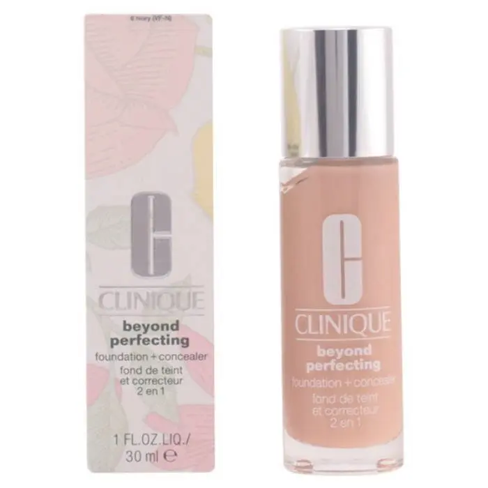 Clinique Beyond Perfecting Foundation + Concealer CN 58 Honey 30ml - Beauty