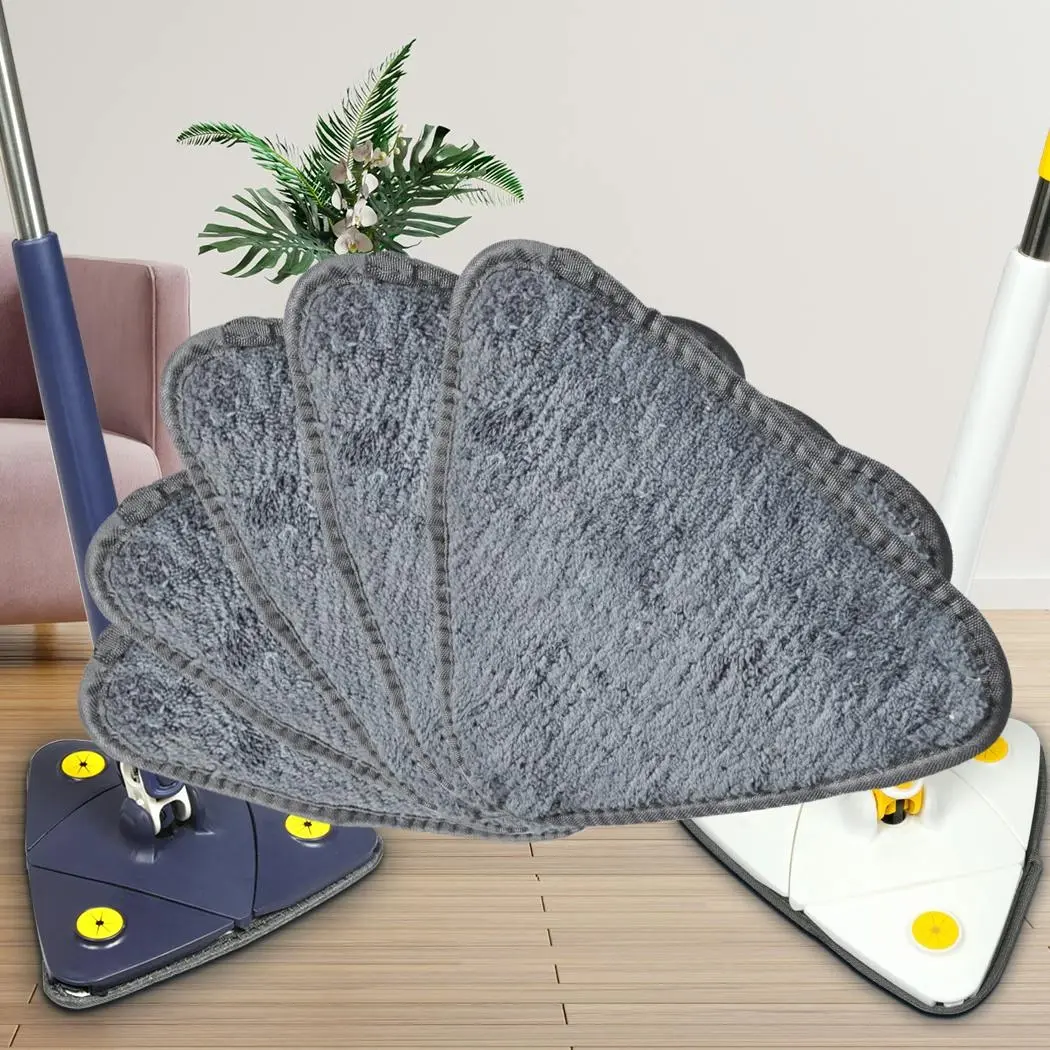 Cleanflo 5x Spin Cleaning Mop Pad Cleaner Head 360° Rotatable - Home & Garden