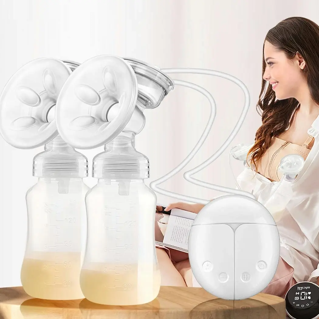 Traderight Group Electric Breast Pump Automatic Milk Suction Double Side Intelligent Baby Feeder