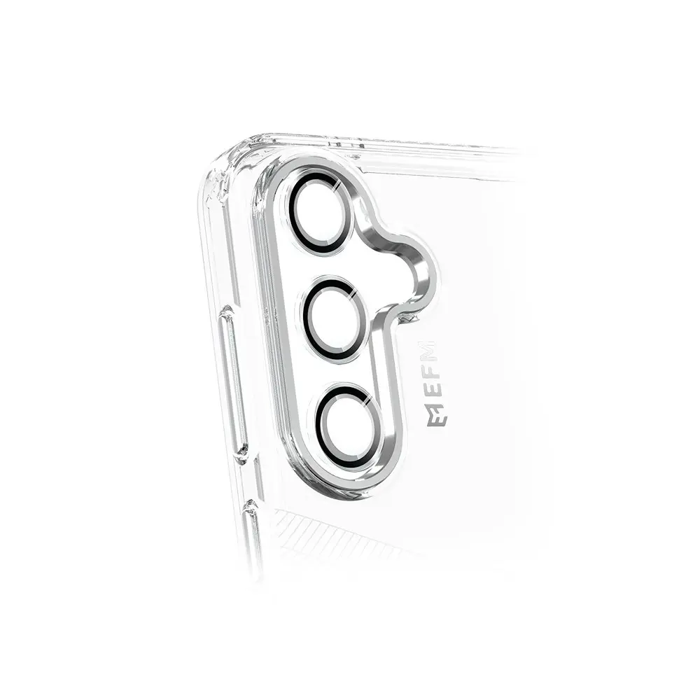EFM Glass Mobile Camera Ring Lens Protector Armour For Samsung Galaxy S24 Clear - Electronics