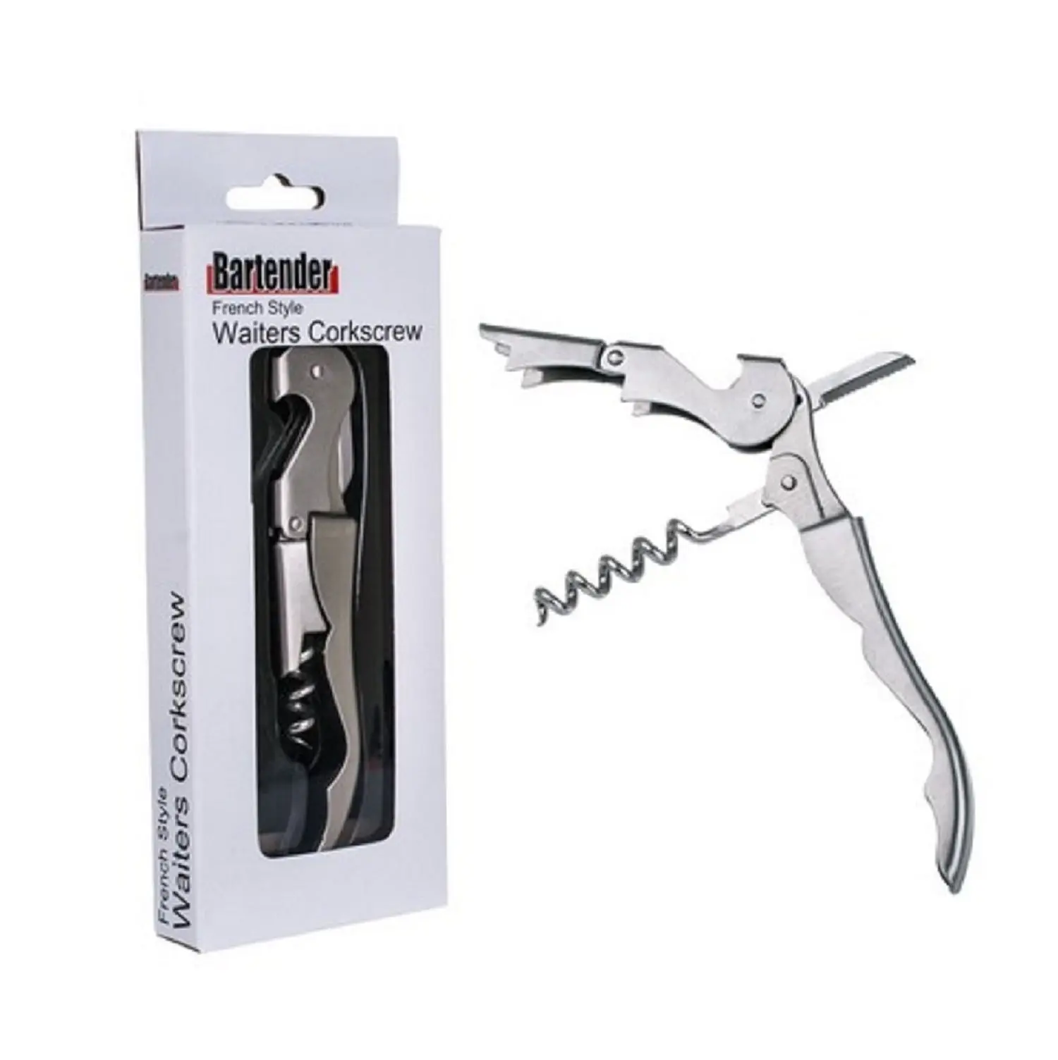BARTENDER FRENCH STYLE WAITERS CORKSCREW - Home & Garden