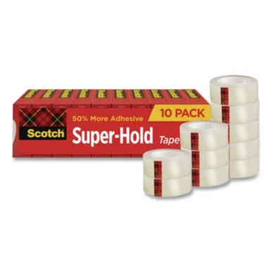 3m 700S10 Super-hold Tape Refill, 1" Core, 0.75" X 22.22 Yds, Clear, 10/pack