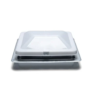Hengs Industries 71111AC1G1 Universal Roof Vent Non-Powered with Exchange Lid - 14" White