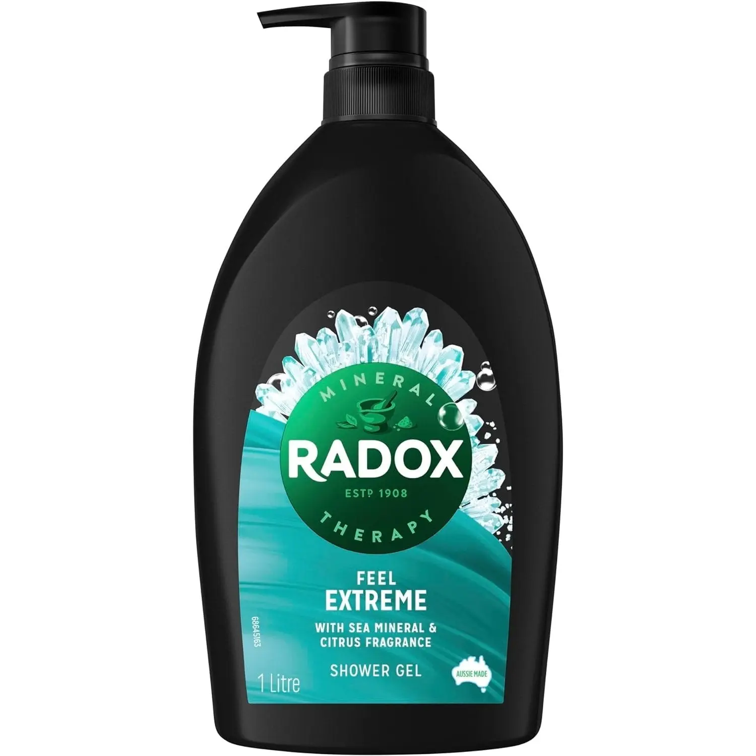 Radox Feel Extreme Shower Gel 1 Litre - Beauty
