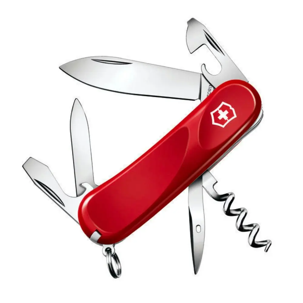 Victorinox Evolution 10 Swiss Army Knife | Red 38008 - Sports & Outdoor