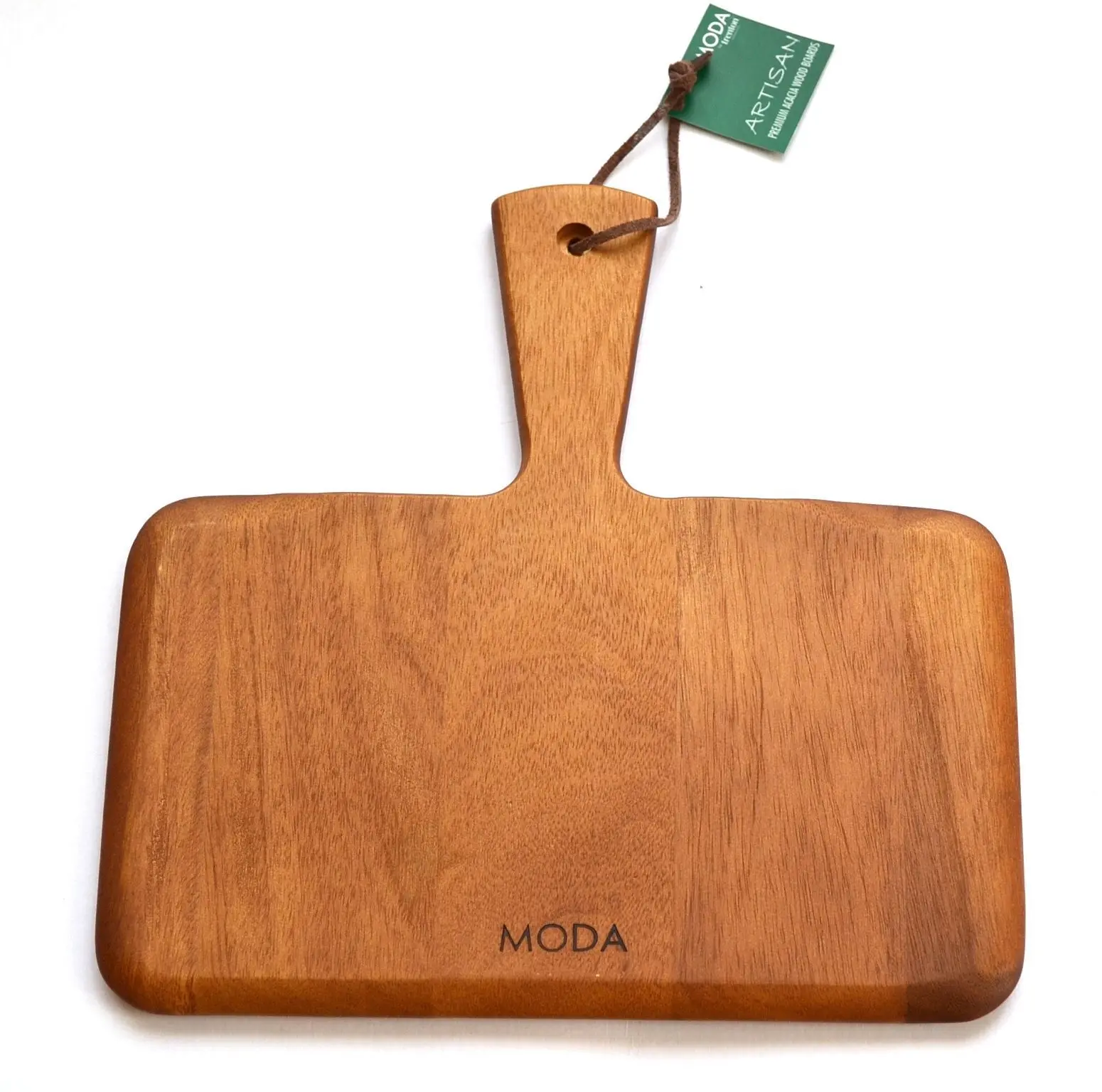 MODA WOODEN PIZZA PADDLE ACACIA SERVING BOARD SMALL - Home & Garden