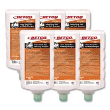 Betco 7736200 Lotion Hand, Hair And Body Shampoo, Mandarin Grapefruit Scent, 2 L Bottle, 6/carton