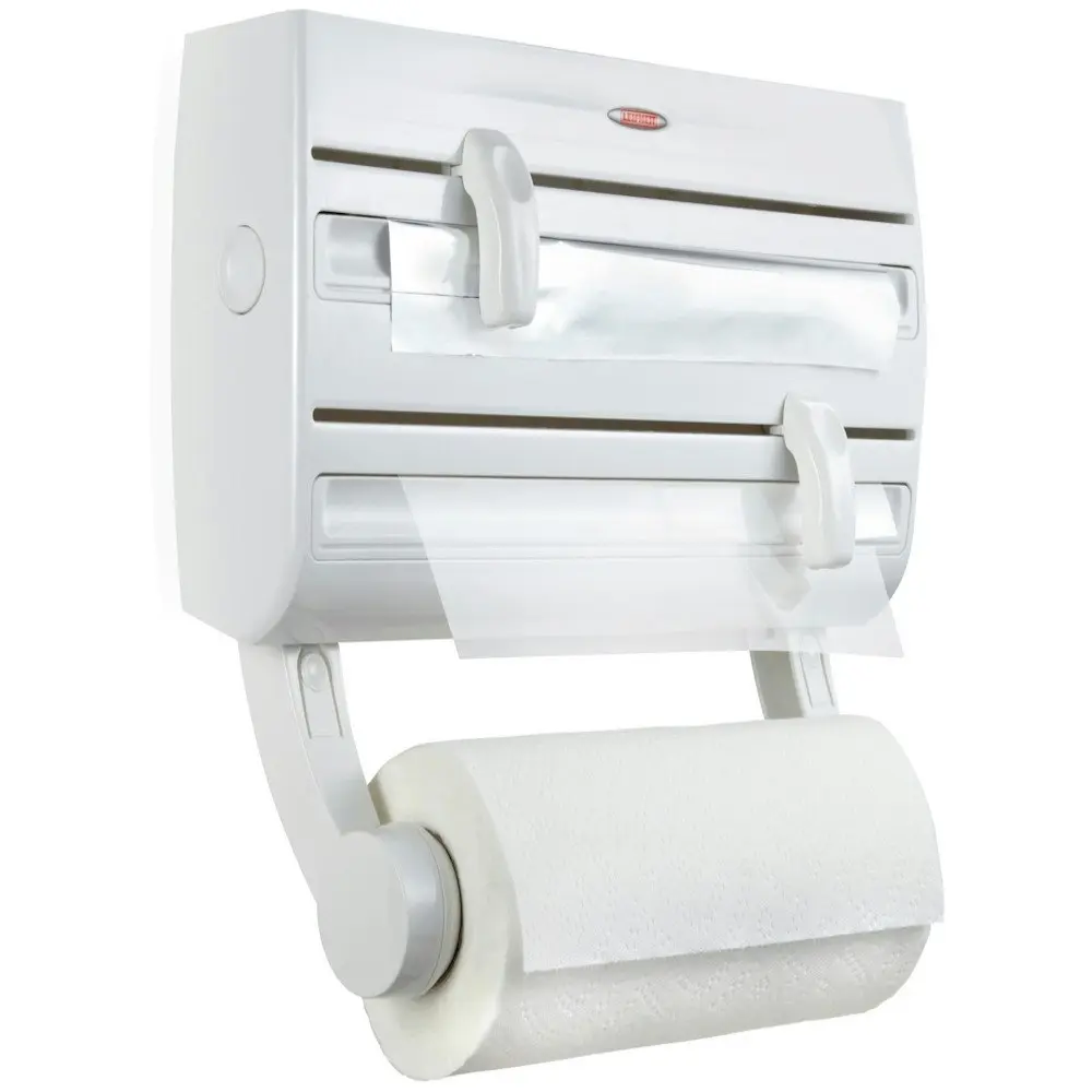 Leifheit Parat F2 Wall Mounted Roll Holder Dispenser - White L25771