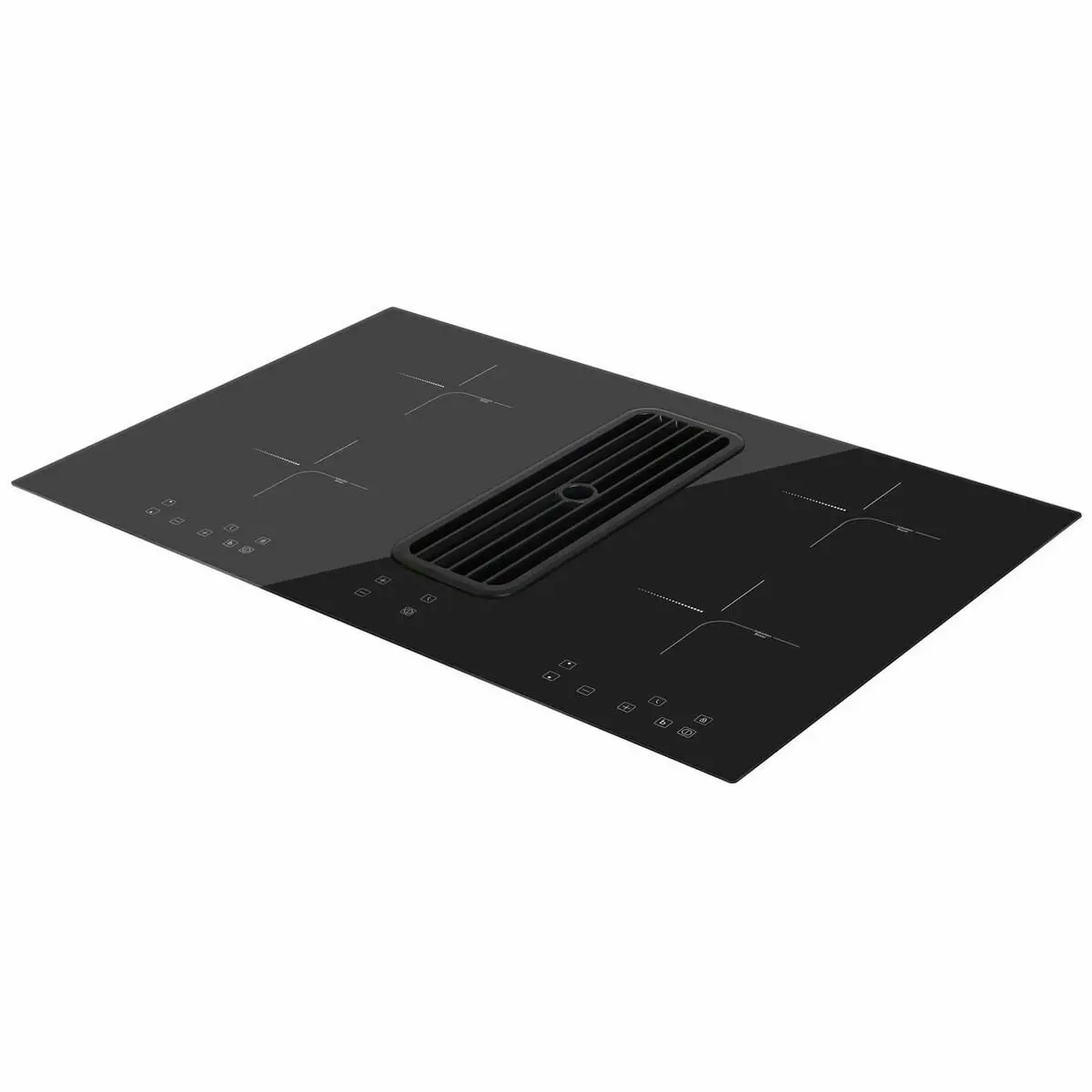 Linarie 80cm Induction Cooktop with Integrated Ventilation - Home & Garden