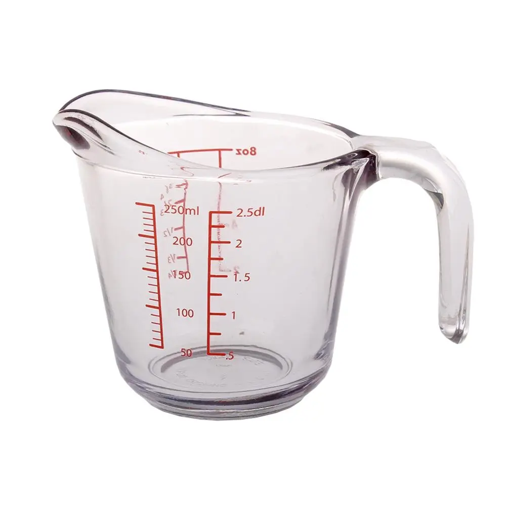 Kitchen Classics Glass Measure Jug 1 Cup/250ml Kitchen Cookware Accesories - Home & Garden