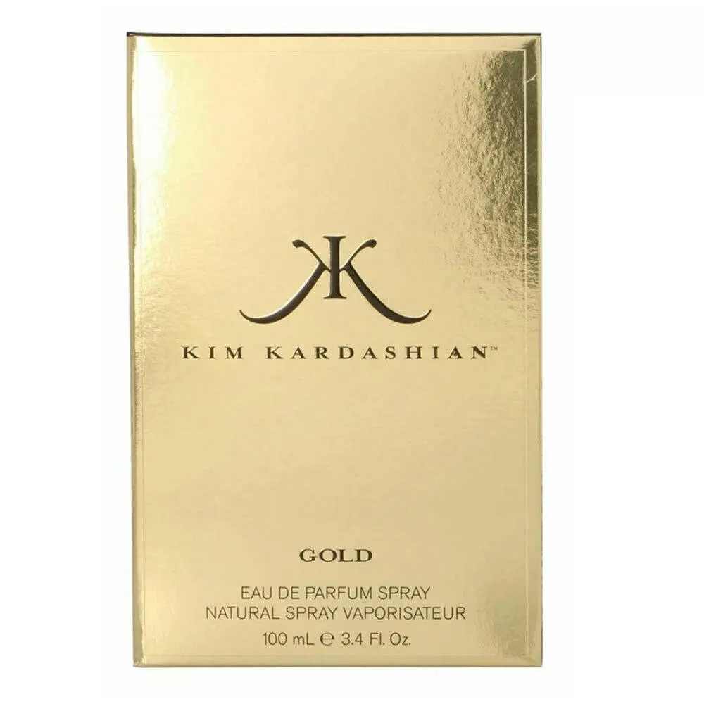 Kim Kardashian Gold 100ml Eau De Parfum/Fragrances/Spray/Perfume Women/Ladies - Beauty