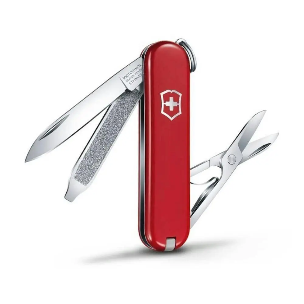 Victorinox Swiss Army Classic SD Red Knife Multi Tool - Sports & Outdoor