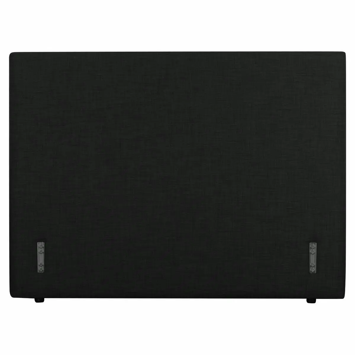 A.H. Beard Double Low Bed Head Black - Furniture