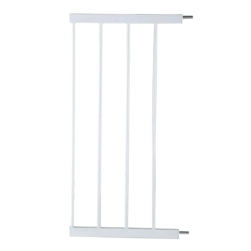 Levede Baby Safety Gate Adjustable Pet Stair Barrier 30cm Door Extension White