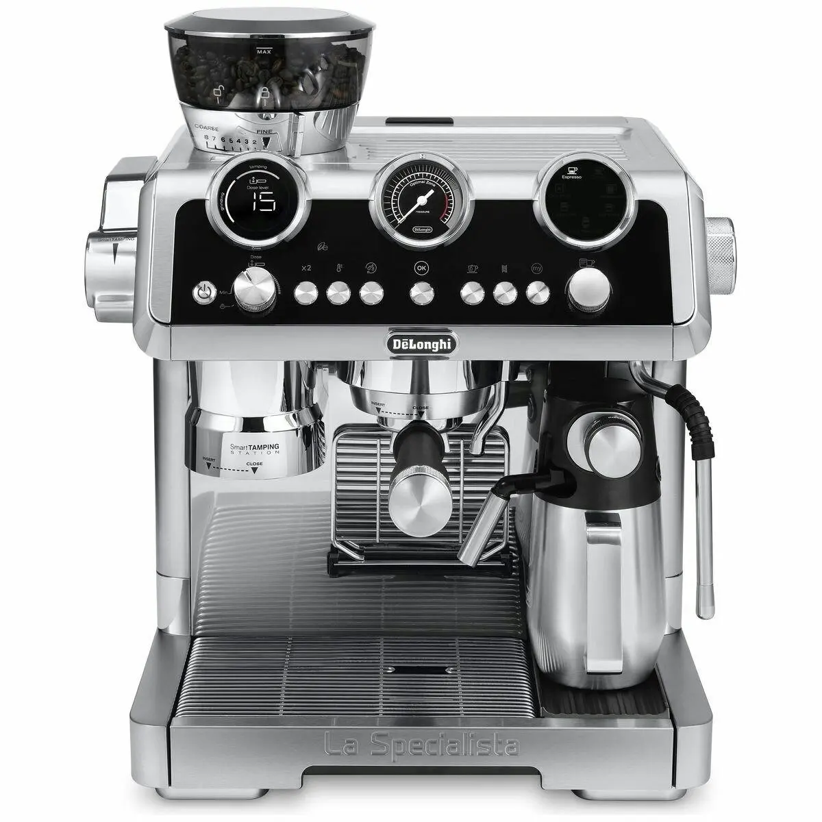 De'Longhi La Specialista Maestro Premium Manual Pump Coffee Machine Metal - Up to 70% off Branded Appliances