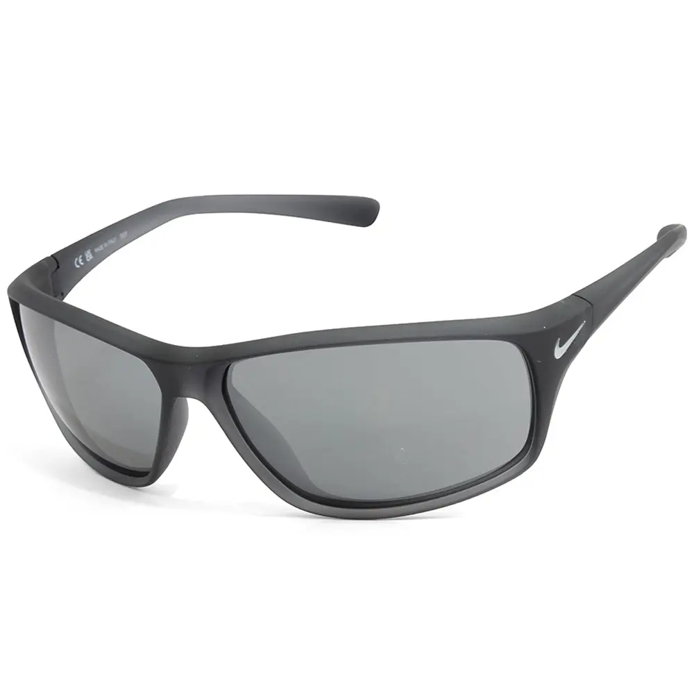 Nike Adrenaline Matte Anthracite Grey/Silver Mirror Men's Sunglasses EV1134 010 - Fashion