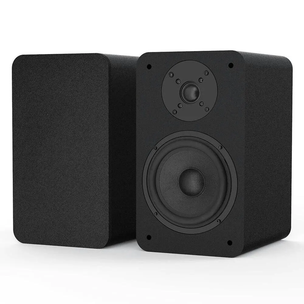 Silcron Purity 2-Way Passive Home Entertainment Bookshelf Speakers - Black