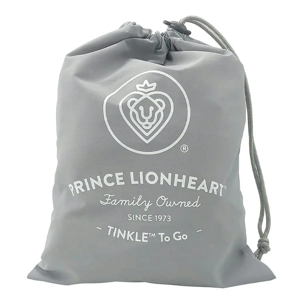 Prince Lionheart Washable Carry Storage Bag/Pouch Grey For Tinkle To Go Trainer - Baby