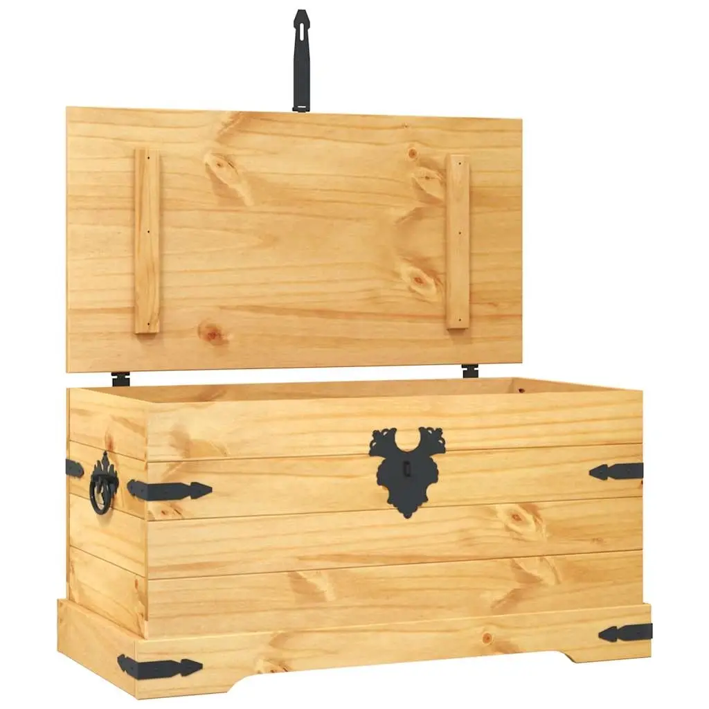 Storage Chest Mexican Pine Corona Range 91x49.5x47 cm 243747 - Furniture