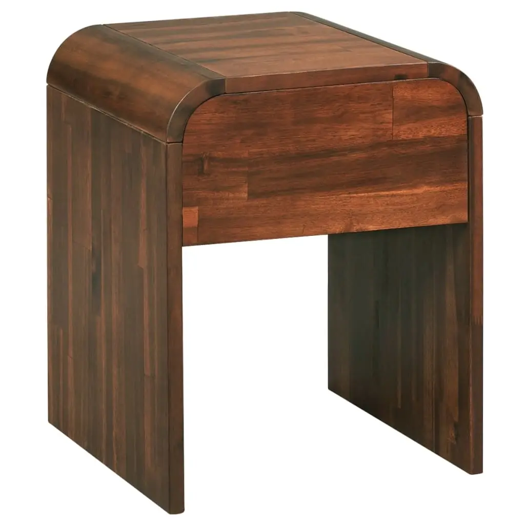 Nightstand 41.5x42x52 cm Solid Acacia Wood 245483 - Furniture