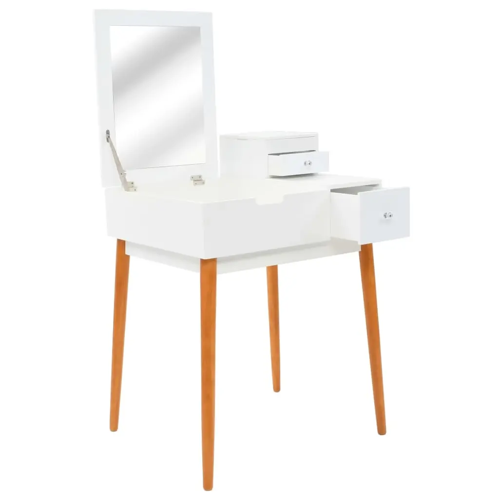 Dressing Table with Mirror MDF 60x50x86 cm 245752 - Furniture