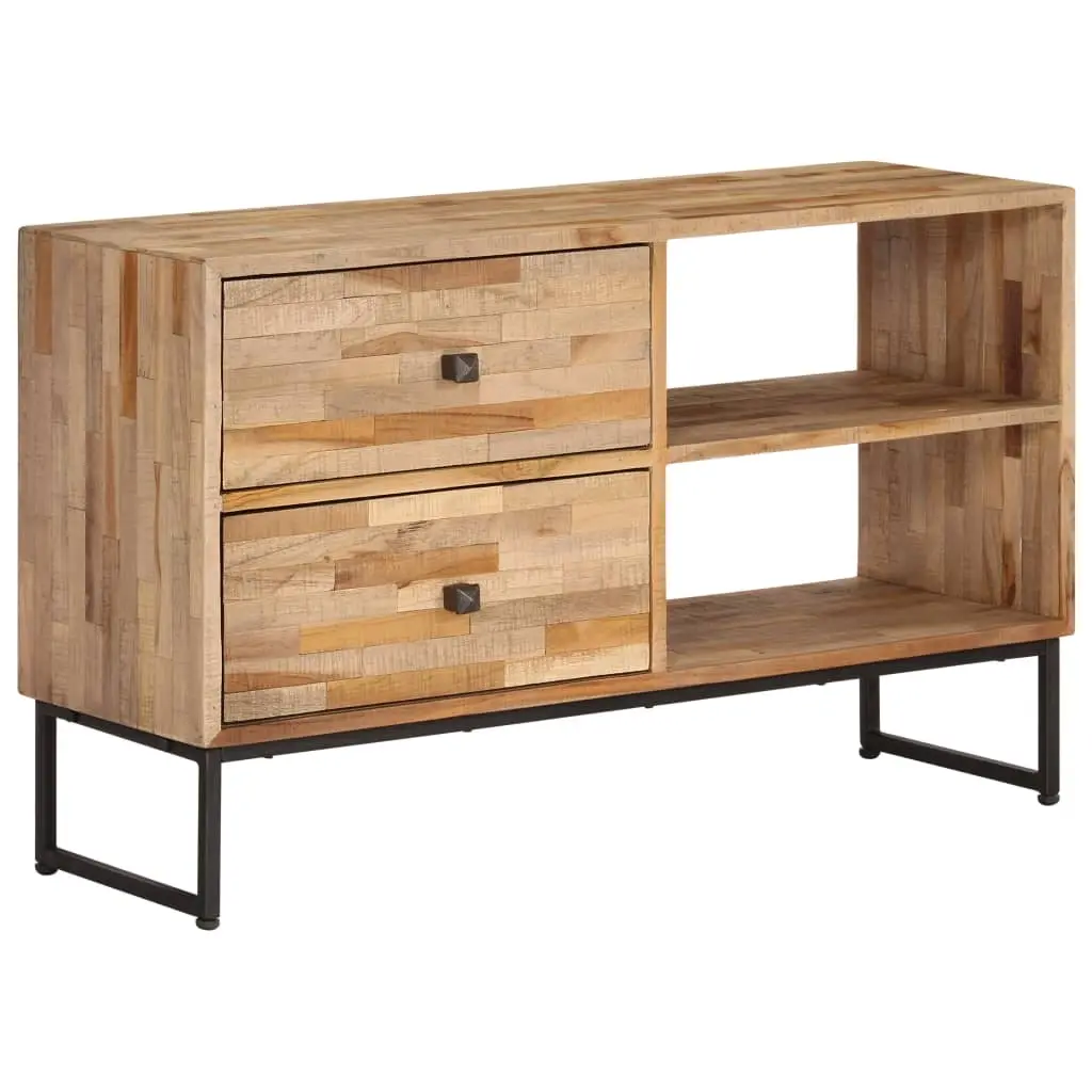 TV Cabinet Reclaimed Teak Wood 90x30x55 cm 246081 - Furniture
