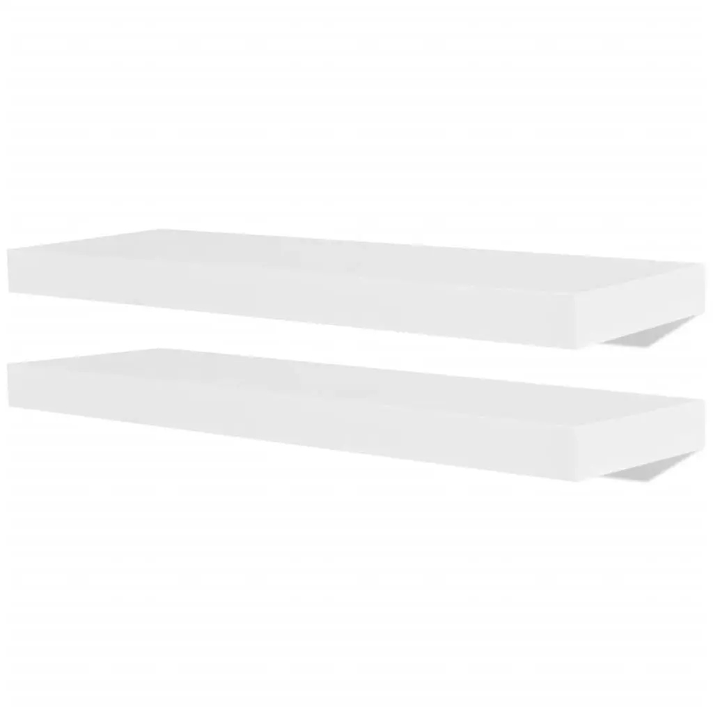 Wall Shelves 4 pcs White 60 cm 275997 - Furniture
