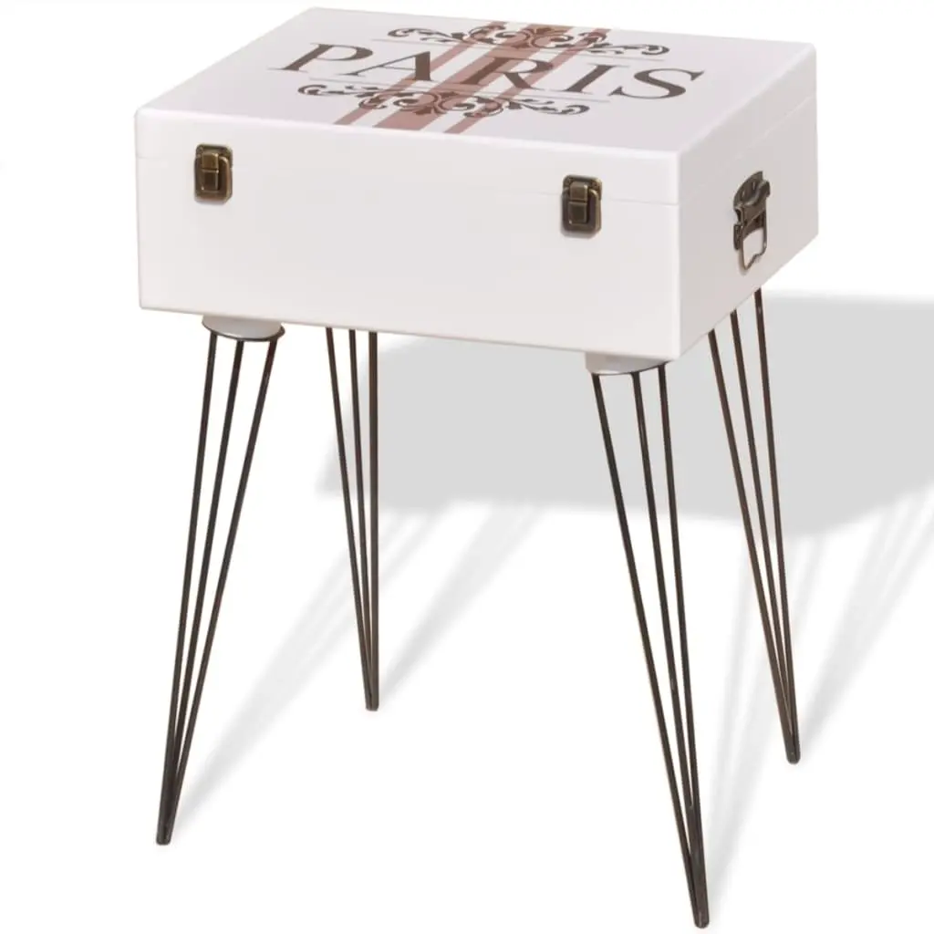 Side Cabinet 40x30x57 cm White 243167 - Furniture