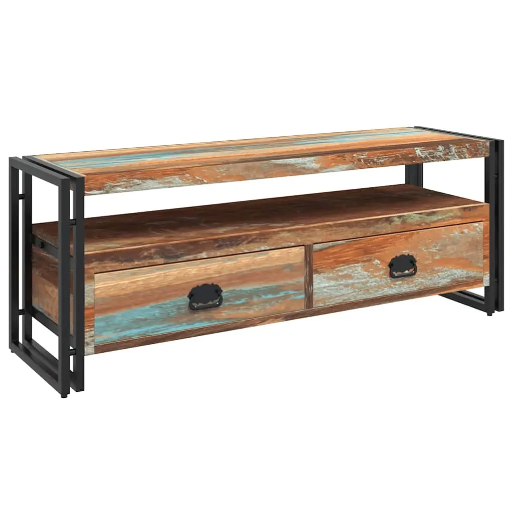 TV Cabinet Solid Reclaimed Wood 243275 - Furniture