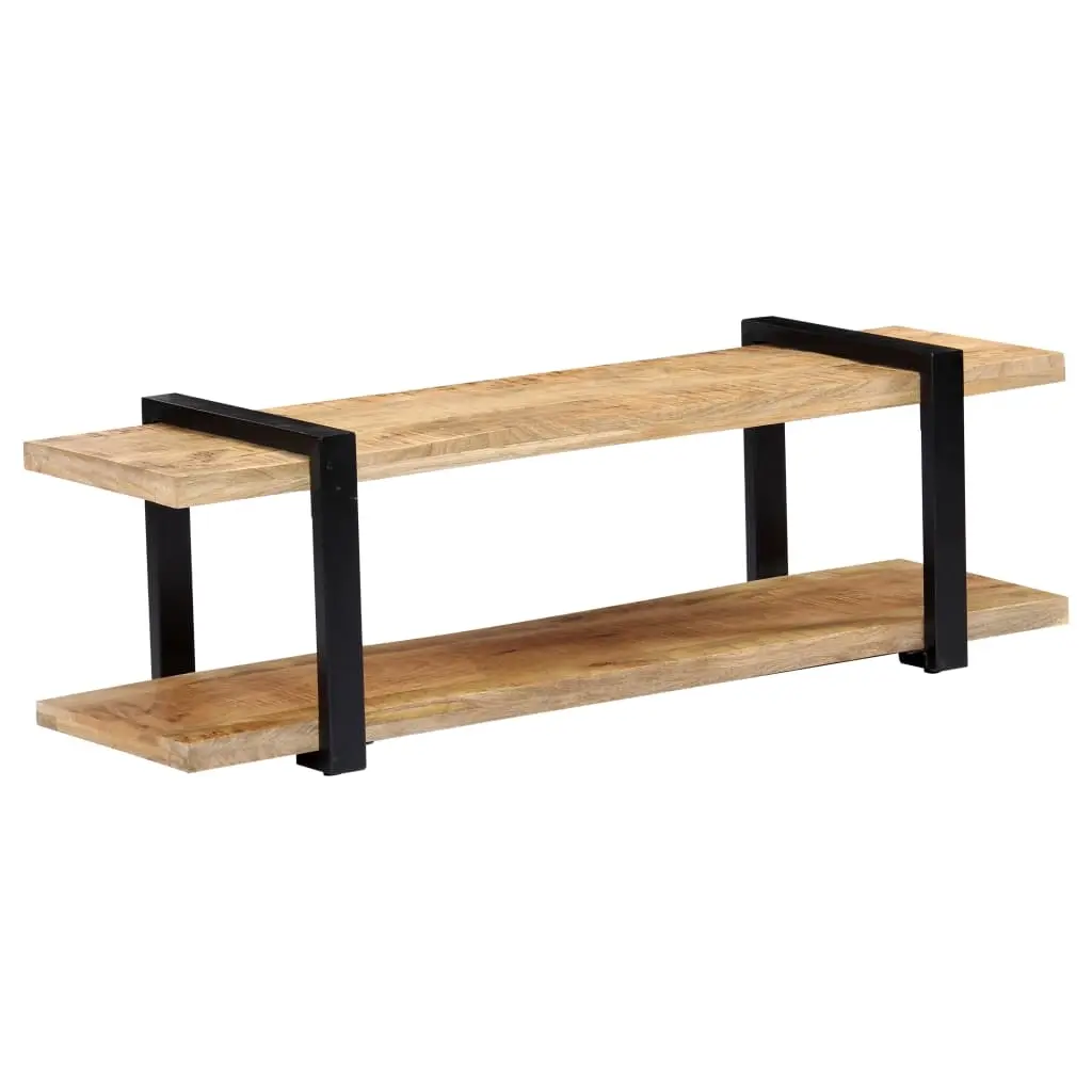 TV Cabinet 130x40x40 cm Solid Mango Wood 247883 - Furniture