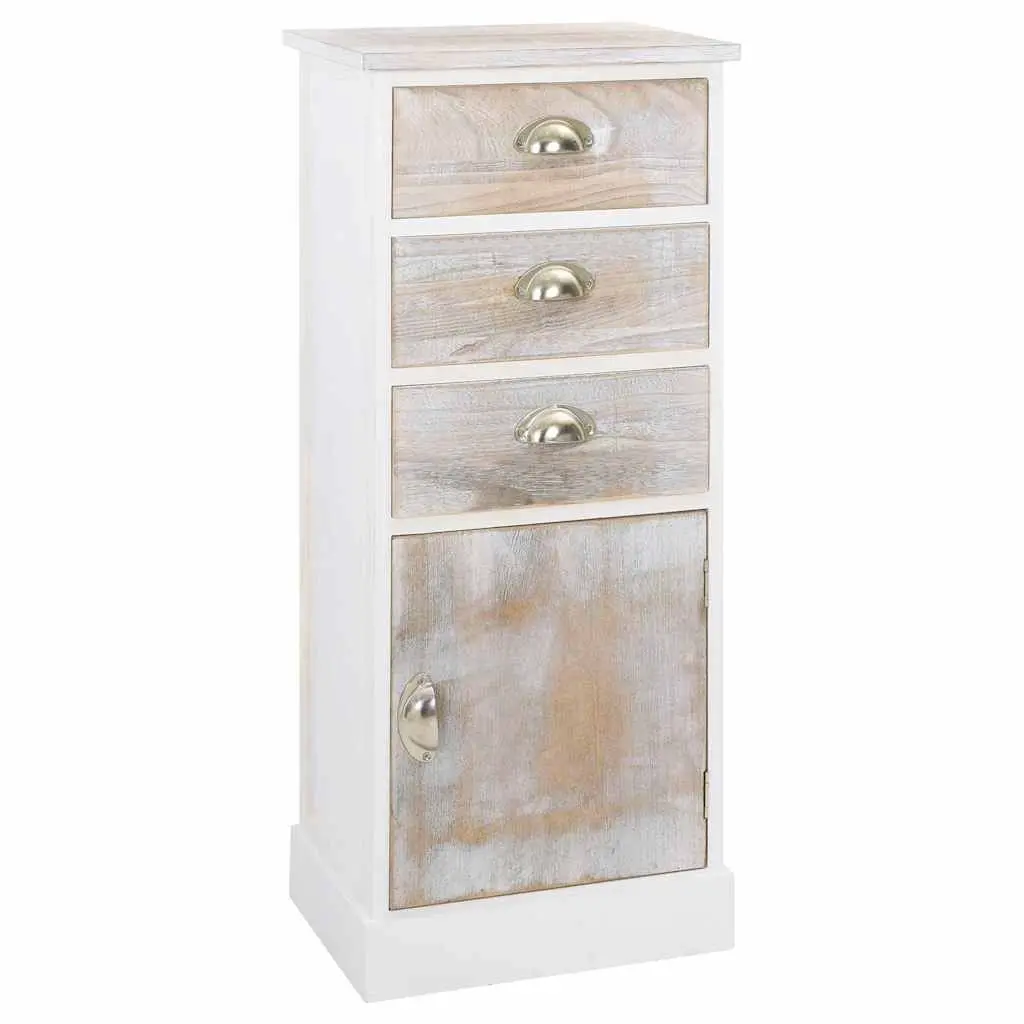 Side Cabinet 38x28x86 cm Paulownia Wood 284075 - Furniture