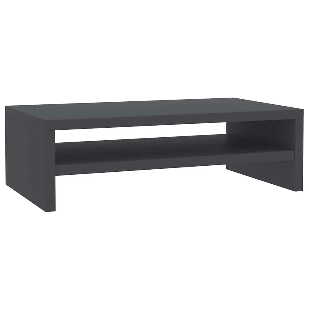 Monitor Stand Grey 42x24x13 cm Engineered Wood 800218 - Electronics