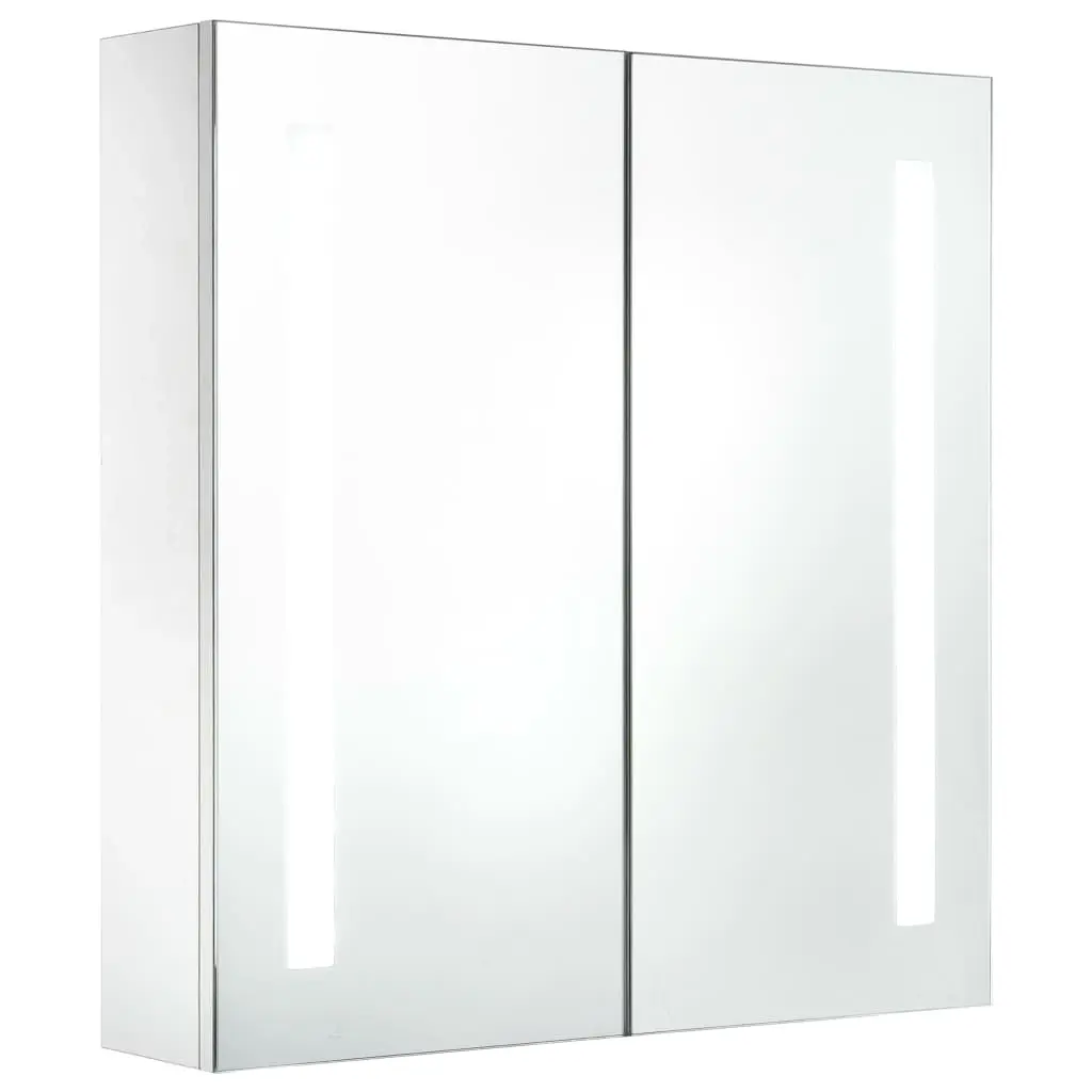 LED Bathroom Mirror Cabinet 60x14x62 cm 285125 - Home & Garden
