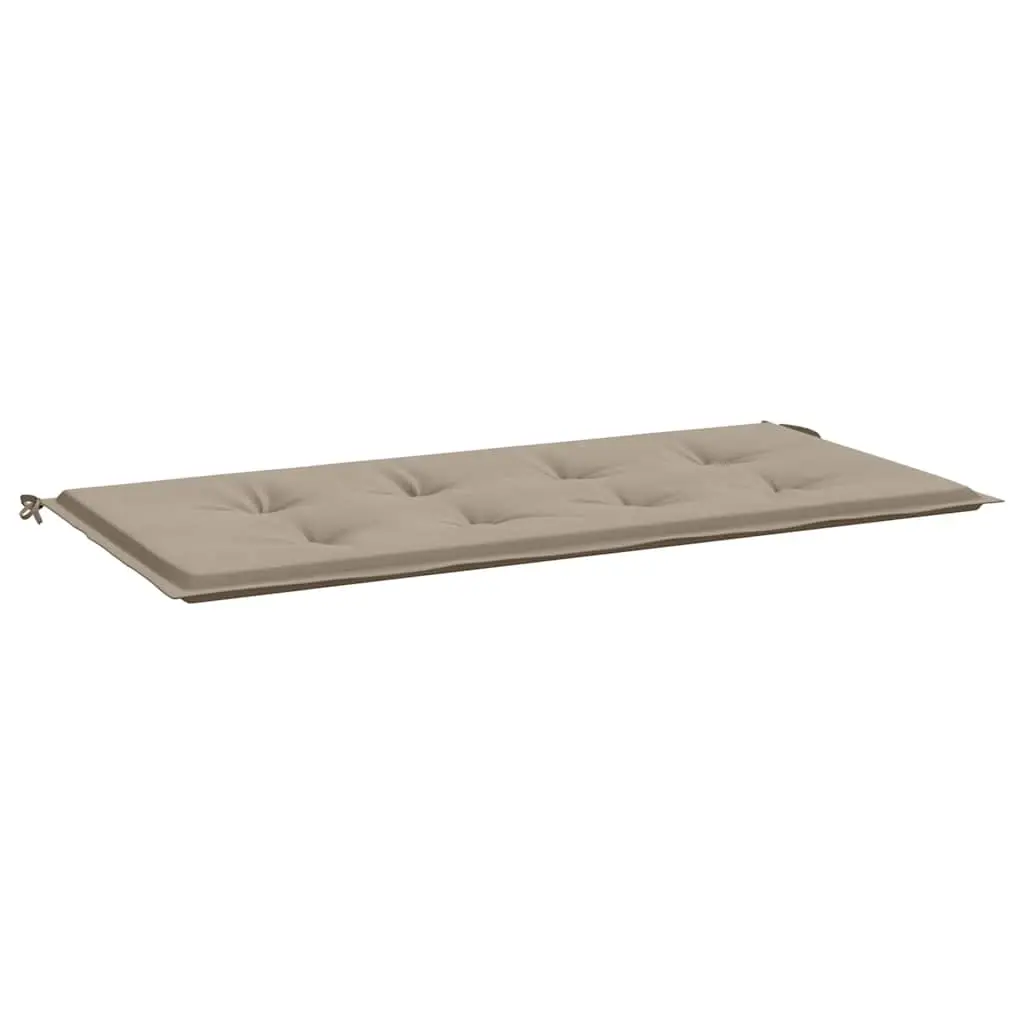 Garden Bench Cushion Taupe 100x50x4 cm Oxford Fabric 47621 - Home & Garden