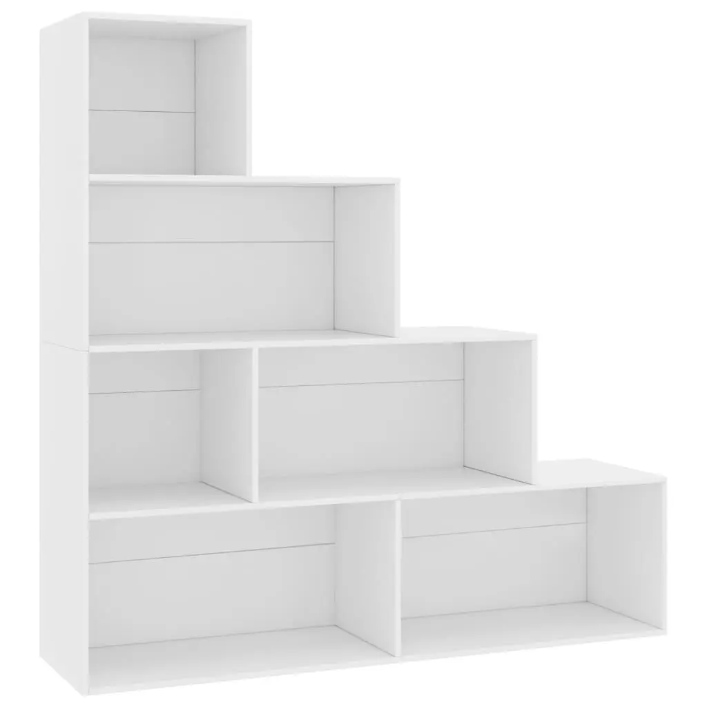 Book Cabinet/Room Divider White 155x24x160 cm Engineered Wood 800657 - Furniture