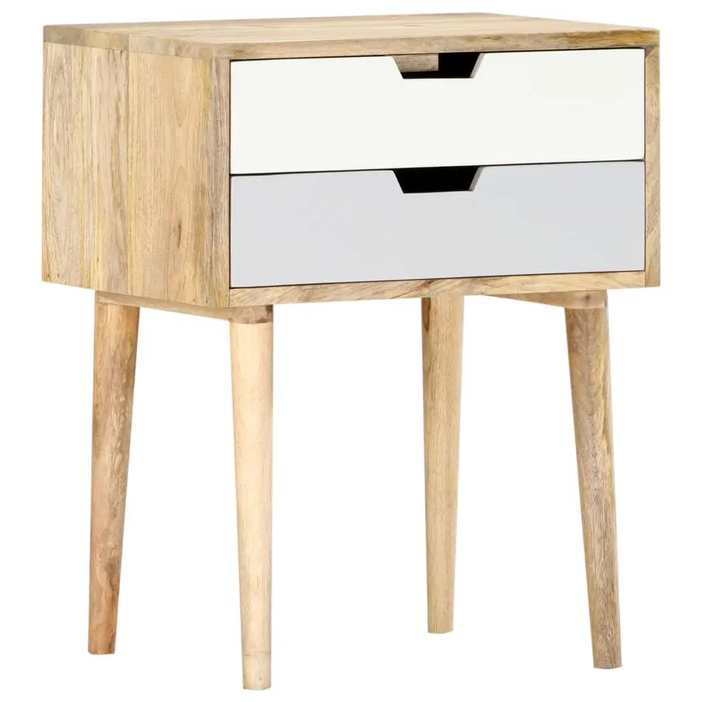 Bedside Cabinet 47x35x59 cm Solid Wood Mango 286481 - Furniture