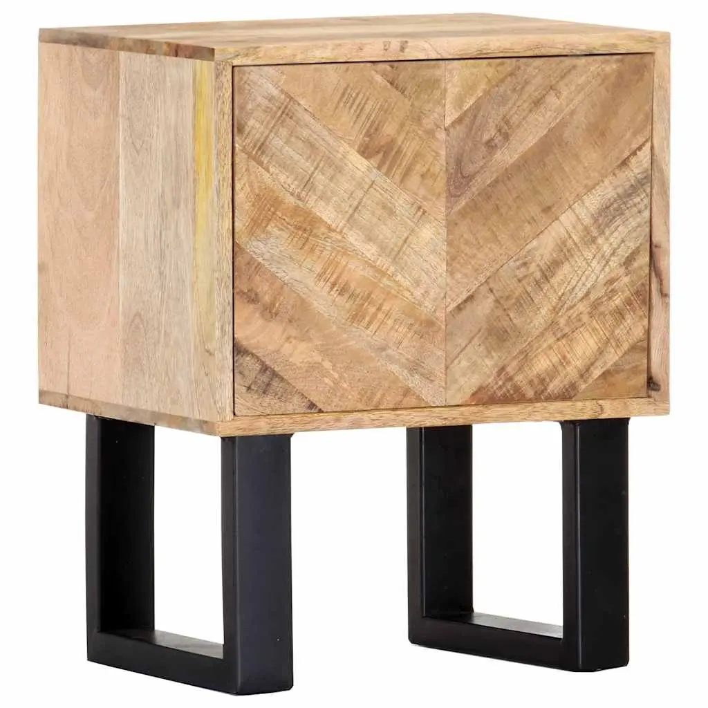 Bedside Cabinet 40x30x50 cm Solid Mango Wood 287371 - Furniture
