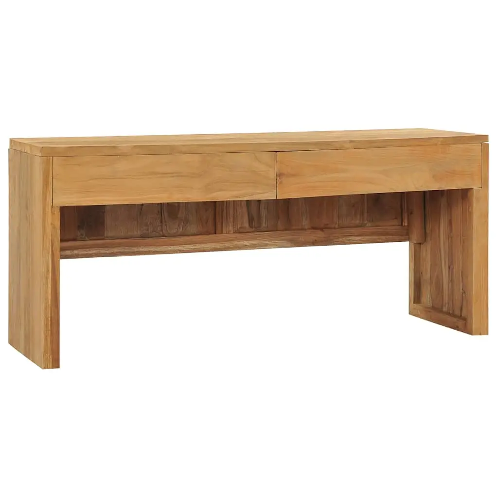 TV Cabinet 100x35x45 cm Solid Teak Wood 288843 - Furniture