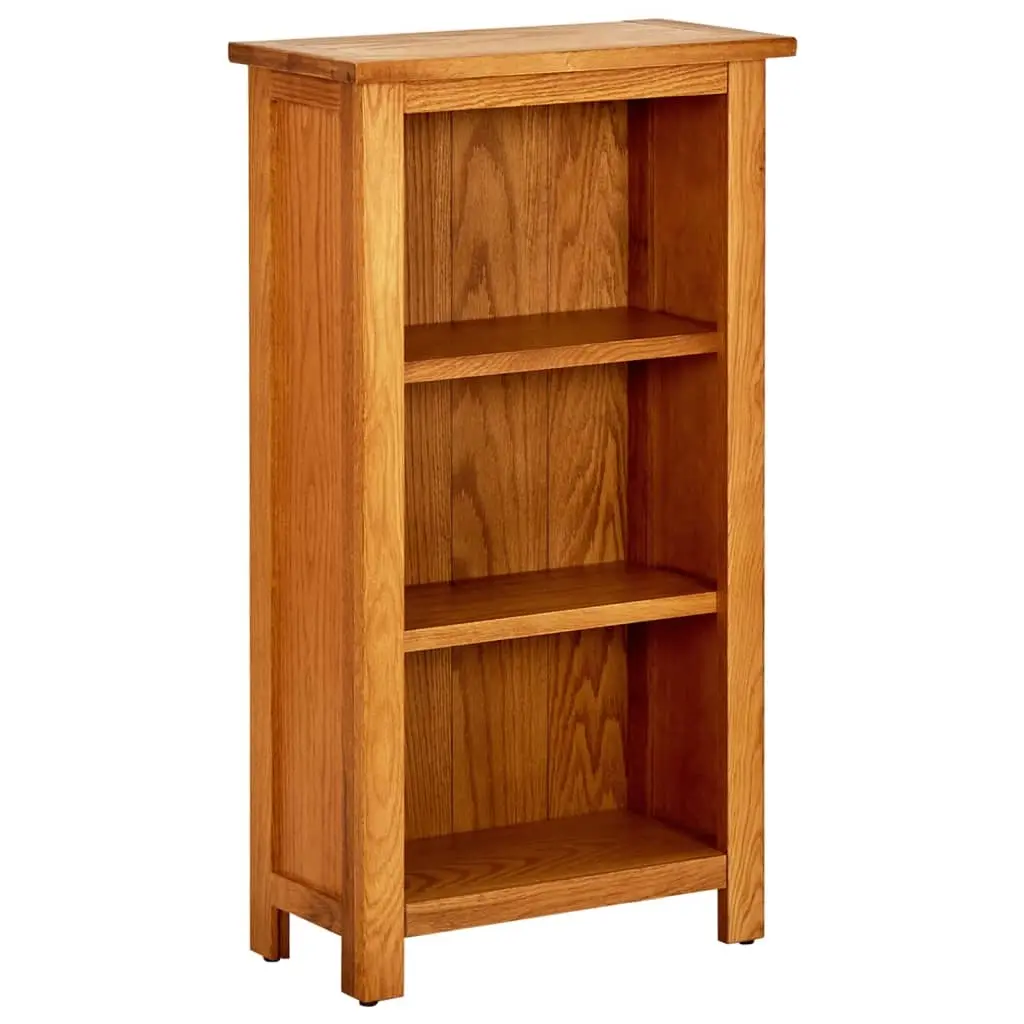 Bookcase 45x22.5x82 cm Solid Oak Wood 289186 - Furniture