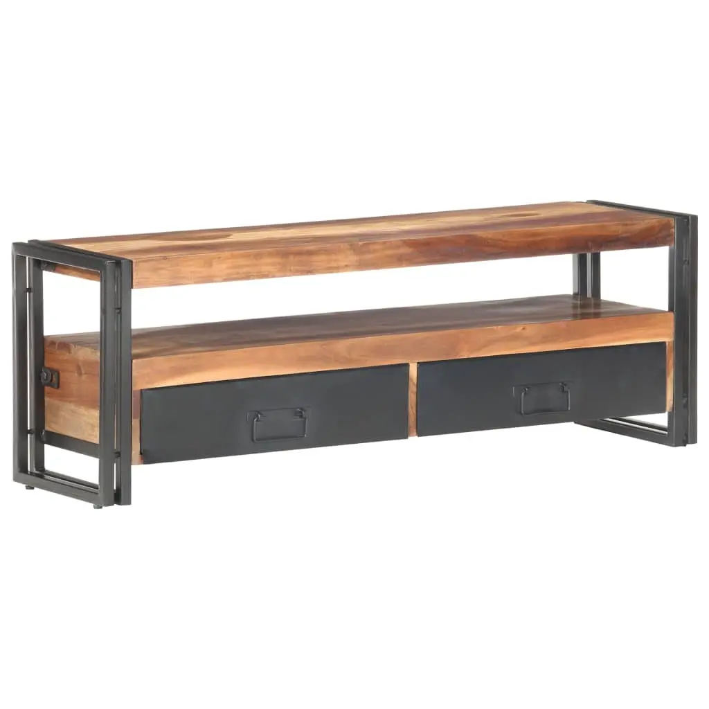 TV Cabinet 120x30x40 cm Solid Wood 321554 - Furniture