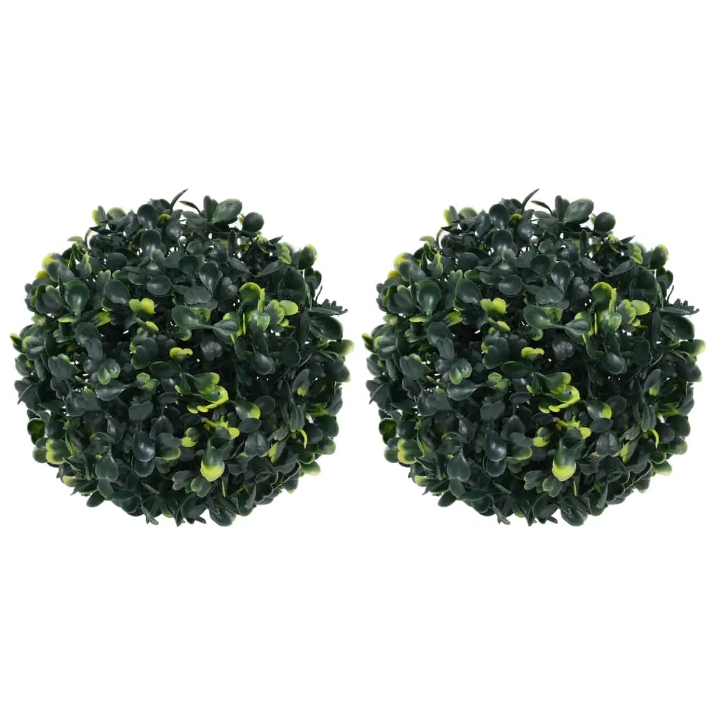 Artificial Boxwood Balls 2 pcs 22 cm 315468 - Home & Garden