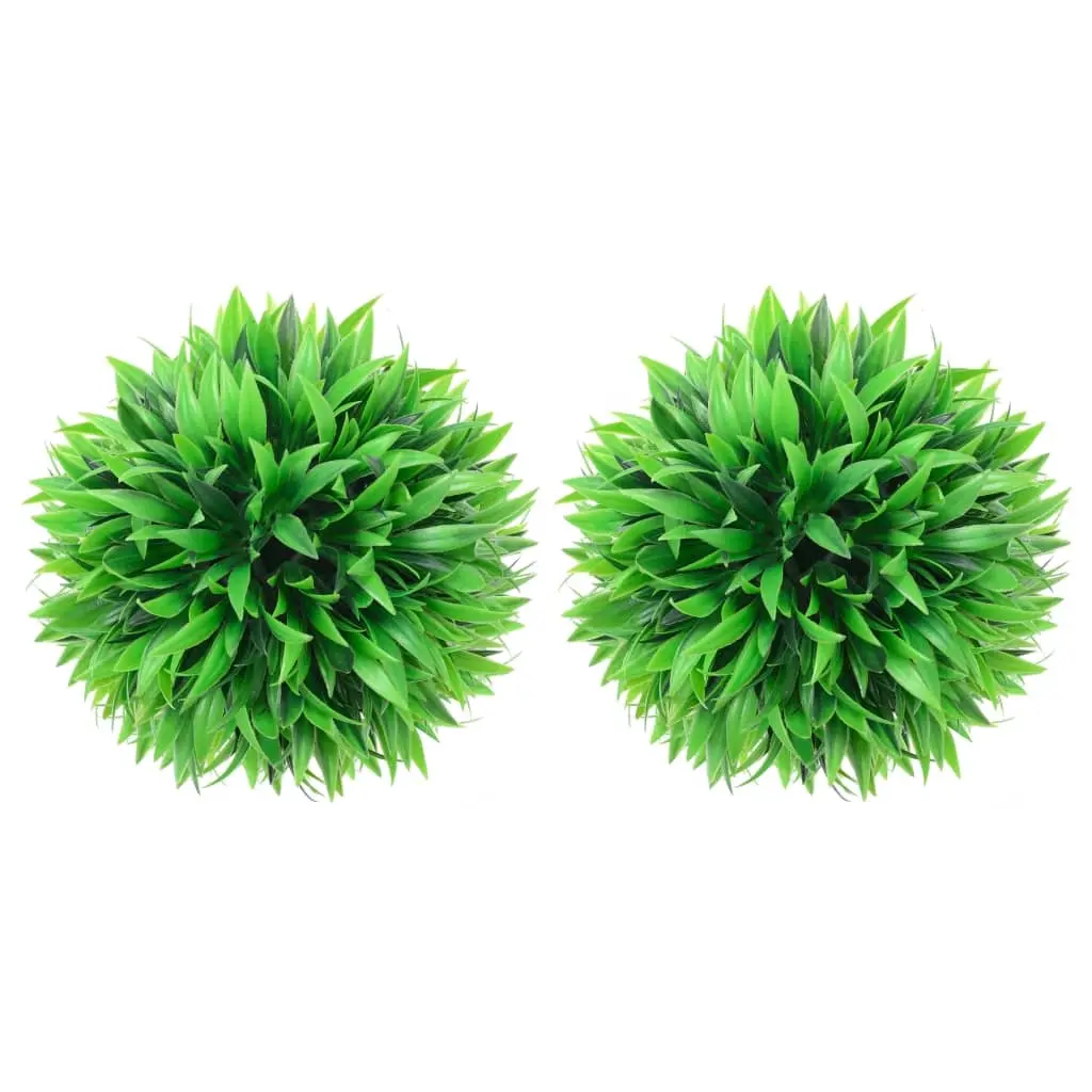Artificial Boxwood Balls 2 pcs 30 cm 315473 - Home & Garden