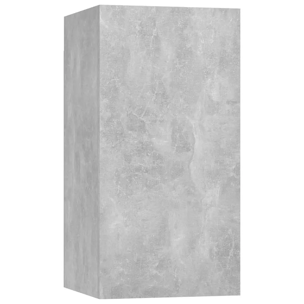 TV Cabinet Concrete Grey 30.5x30x60 cm Engineered Wood 803334 - Furniture