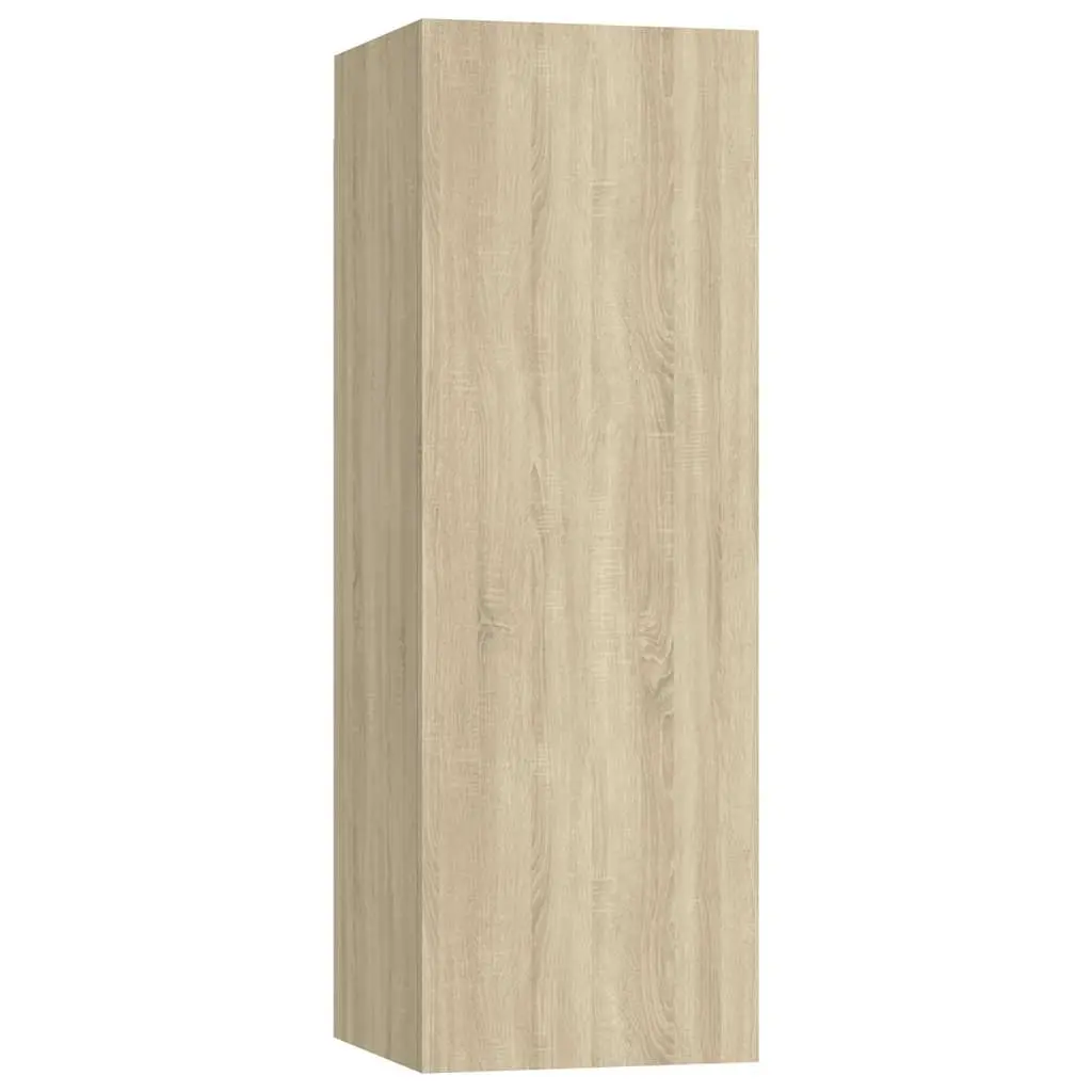 TV Cabinet Sonoma Oak 30.5x30x90 cm Engineered Wood 803350 - Furniture